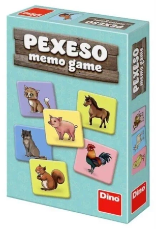 Memory memo Pexeso - Zwierzęta - Dino Toys