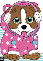 Piesek. Wykrojnik - opracowanie zbiorowe