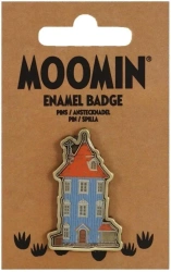 Muminki Przypinka metalowa - Dom Muminków - Half Moon Bay