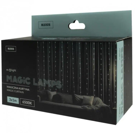 Magiczna kurtyna 200led 3mx1m 6500K DC5V - Eco Light