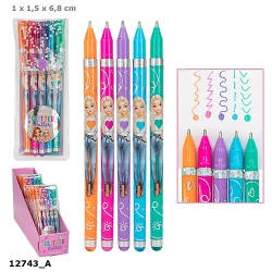 Żelopisy brokatowe Top Model 12743A - DEPESCHE