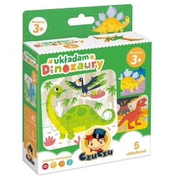 CzuCzu Układam Dinozaury - Bright Junior Media