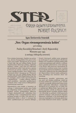 Ster. Organ równouprawnienia kobiet - red. Agata Zawiszewska-Semeniuk
