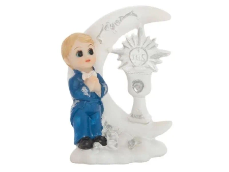 Figurka komunijna Chłopiec 9cm - PartyDeco