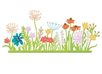 Wykrojnik - Kwietna łąka - Dalprint dpCraft