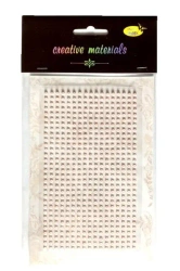 Półperełki samoprzylepne 3mm 527szt jasnoróżowe - Galeria Hobby