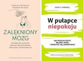 Pakiet 3x W pułapce niepokoju, Zalękniony mózg - David A. Carbonell
