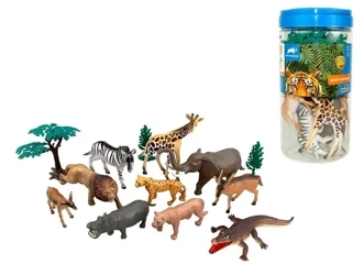 Zwierzęta Safari 13szt - Madej