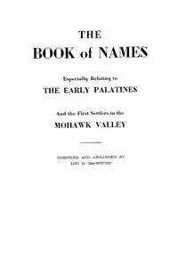Book of Names - Lou D. MacWethy