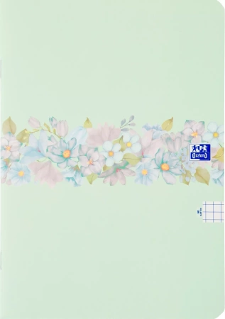 Zeszyt A5/60k kratka Flowers Oxf Fol A 10