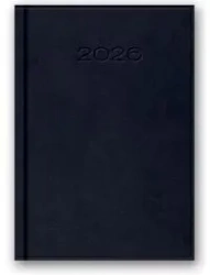 Kalendarz 2026 B6 dzienny Vivella Granatowy - Lucrum