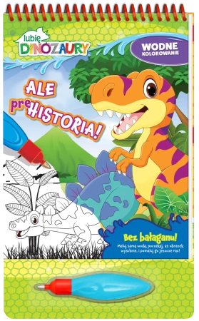Lubię Dinozaury. Wodne kolorowanie cz.3 - praca zbiorowa