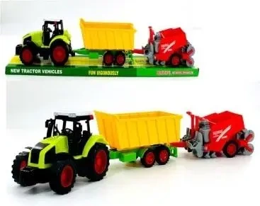 Traktor z maszynami rolniczymi - TOYS Paweł Wojda