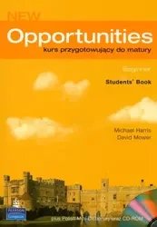 New Opportunities PL Beginner SB + CD OOP - Michael Harris, David Mower, Anna Sikorzyńska