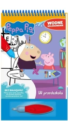 Peppa Pig. Wodne kolorowanie cz. 12 W przedszkolu - praca zbiorowa