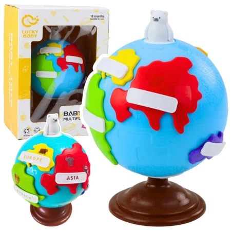 Globus interaktywny dla malucha - Leantoys