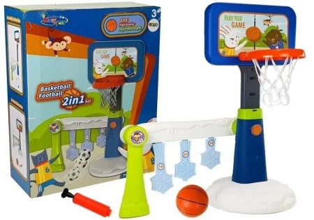 Zestaw do koszykówki - Leantoys