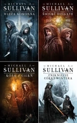Kroniki Riyrii 1-4 Sullivan Wieża koronna +Róża+ Śmierć Dulgath +Zniknięcie - Michael J. Sullivan