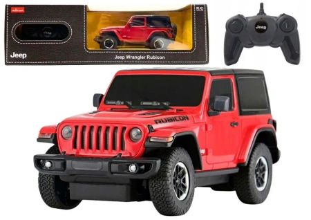 Jepp Wrangler JL Rubicon RC 1:24 - Leantoys