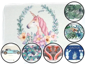 Dywanik łazienkowy 58x40cm MIX - ADAR