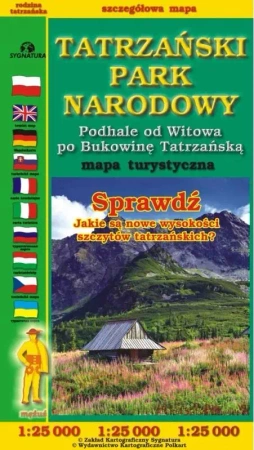 Mapa tur. - Tatrzański Park Narodowy 1:25 000 - prca zbiorowa