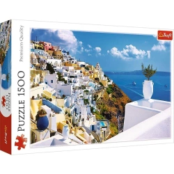 Puzzle 1500 Santorini, Grecja TREFL