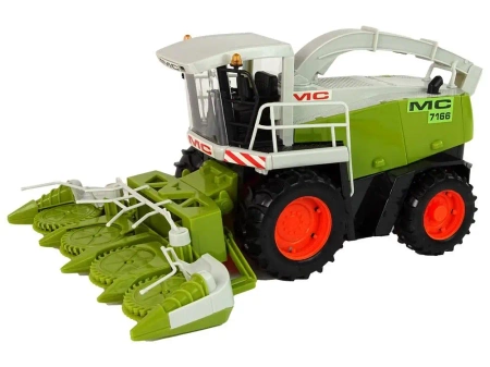 Kombajn MC 7166 zielony - Leantoys