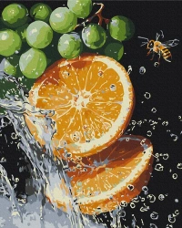 Malowanie po numerach BRUSHME 40x50 cm Soczysta Kombinacja