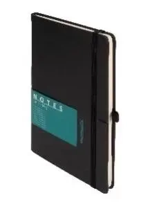 Notes Memofix A5 linia czarny - Antra