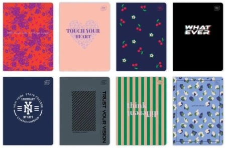 Zeszyt A5/60K kratka M 70g Mat+UV (10szt) - INTERDRUK