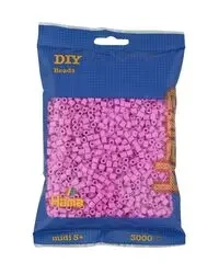 Hama Midi Koraliki w woreczku 3000 różowe