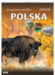 Kalendarz 2026 wieloplanszowy niesamowita Polska - Evena