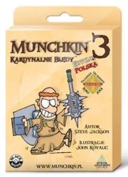 Munchkin 3 Kardynalne Błędy BLACK MONK - Steve Jackson