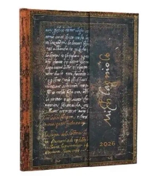 Kalendarz książkowy ultra 2026 Michelangelo - Paperblanks