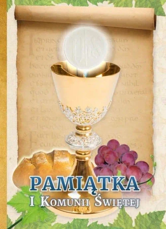 Pamiątka Pierwszej Komunii Świętej kielich