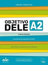 Objetivo DELE A2 Nueva Edicion 2024 + online - praca zbiorowa
