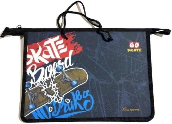 Teczka-torba A4+ zapinana na zamek z rączką Deskor - Fresh