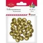 Styropianowe kulki 15/20mm złote 24szt - Titanum