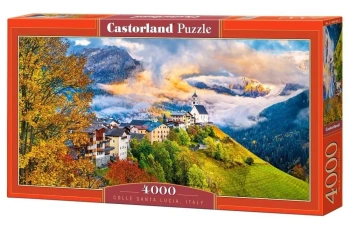 Puzzle 4000 Colle Santa Lucia - Włochy CASTOR - Castorland