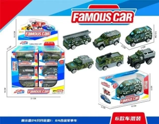 Auto metalowe MIX - Merkpol