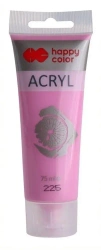 Farba akrylowa 75ml fuksja pastel HAPPY COLOR - GDD