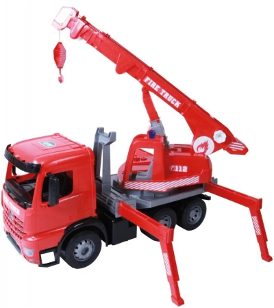 Dźwig Straż Pożarna 70 cm luzem w kartonie - Lena