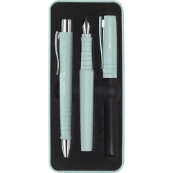 Zestaw prezentowy Poly pióro+długopis Caribic Blue - Faber Castell