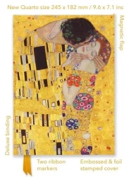 Notatnik quatro linia TW Pocałunek Gustav Klimt - Praca zbiorowa