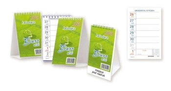 Kalendarz 2026 biurkowy stojący Mini - Aniew