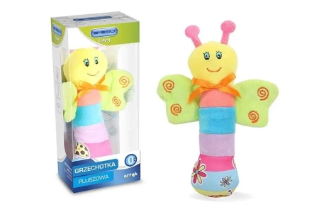 Grzechotka pluszowa motylek E-Edu - Artyk