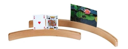 Stojak na karty holder drewniany 35cm - Quint