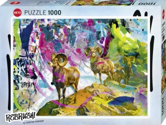 Puzzle Heye. 1000 elementów. Wielkie Rogi