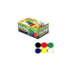 Farby plakatowe 6 kolorów - Penword