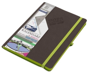 Kalendarz 2024/2026 B5 18M + notes Hip Hop szary - praca zbiorowa